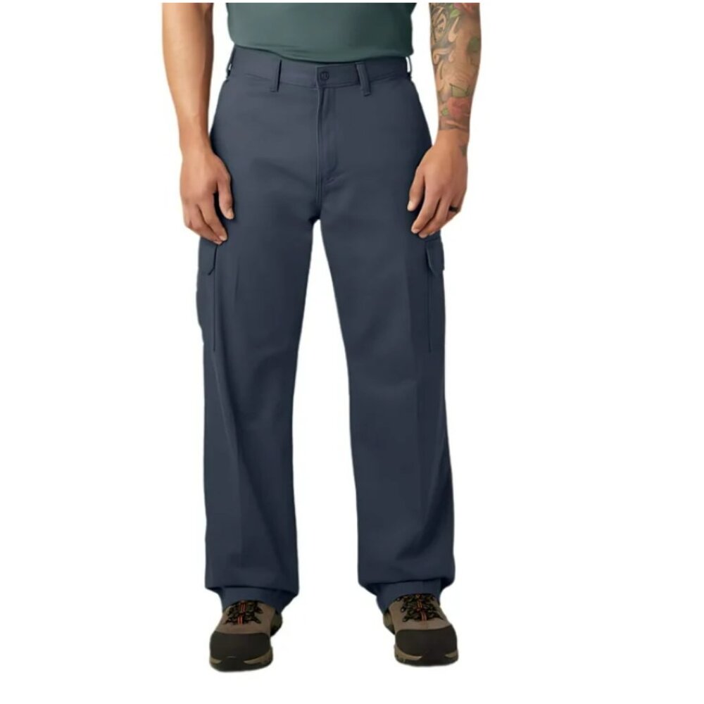 Dickies Men's and Big Men's Loose Fit Straight Leg Work Cargo Pants 36x34